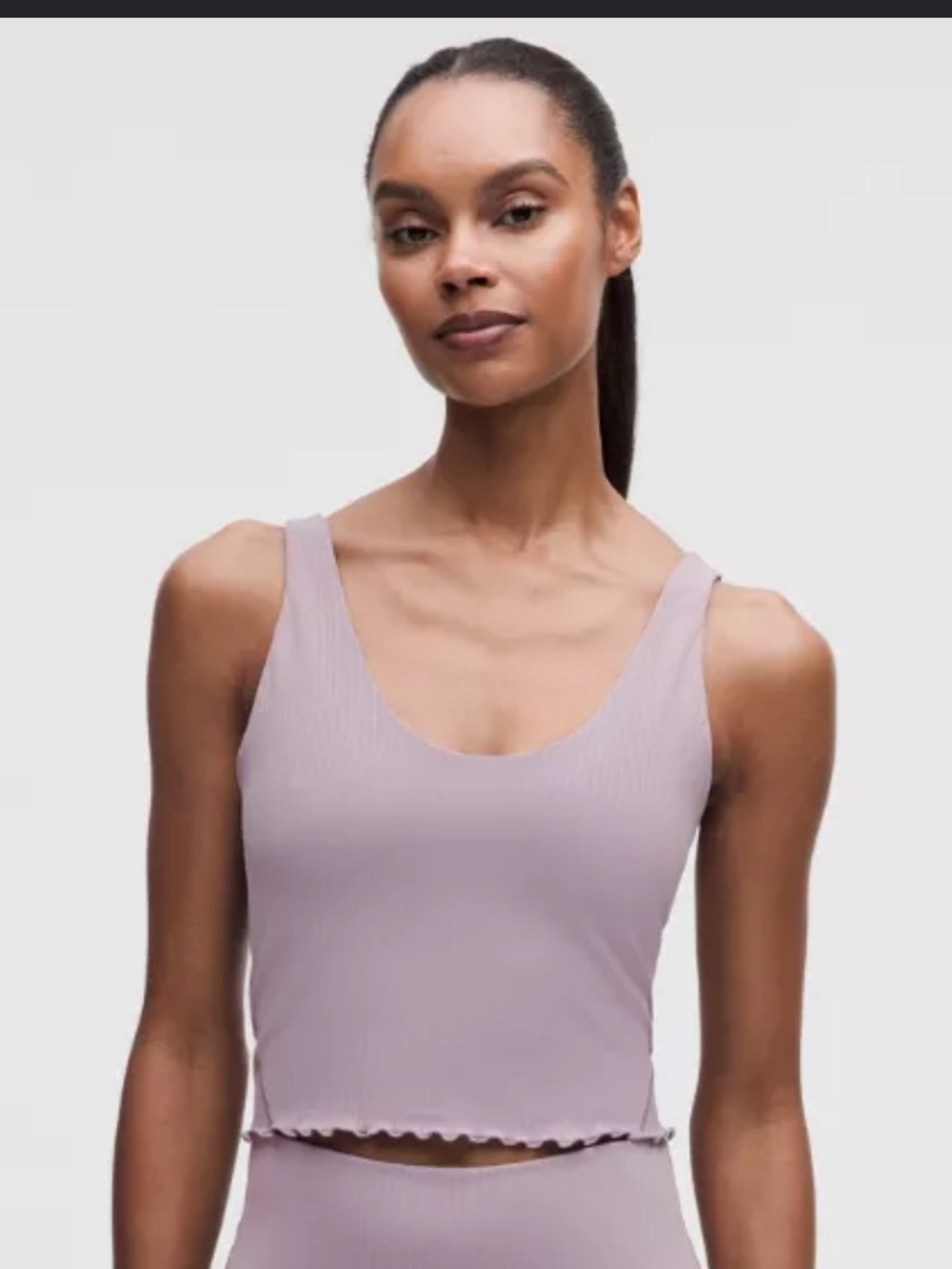Lululemon Lettuce-Hem Tank